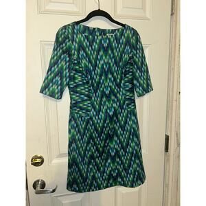 Milly - Carina Three Quarter Sleeve Dress -Size 2. MSRP $375